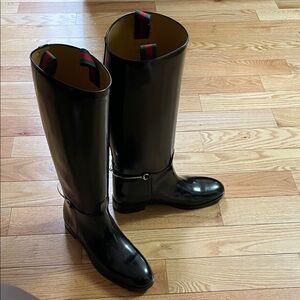 Gucci Black Riding boots